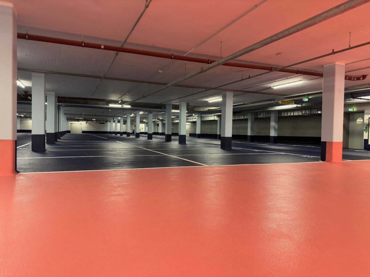 Tiefgarage in Hannover mit Feuchteschäden